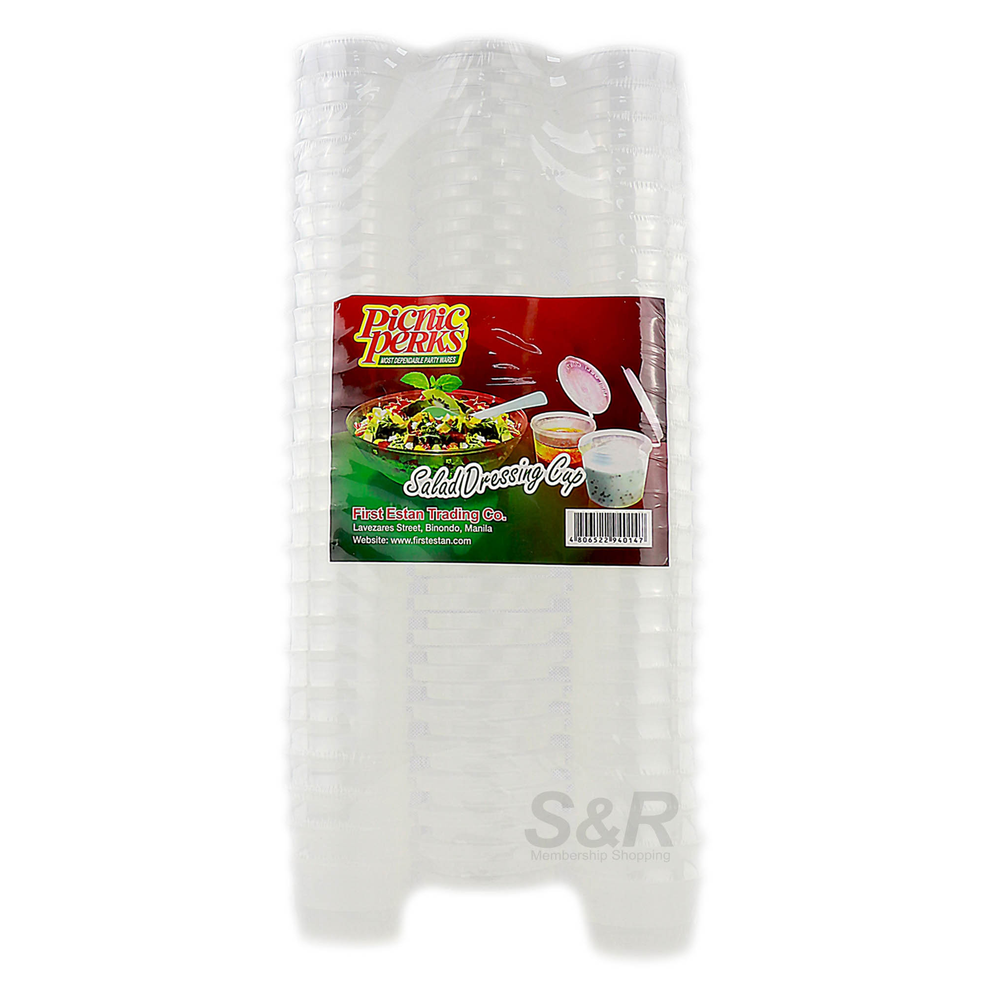 Picnic Perks Salad Dressing Disposable Plastic Cup 50pcs